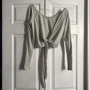 Lululemon wrap top long sleeve